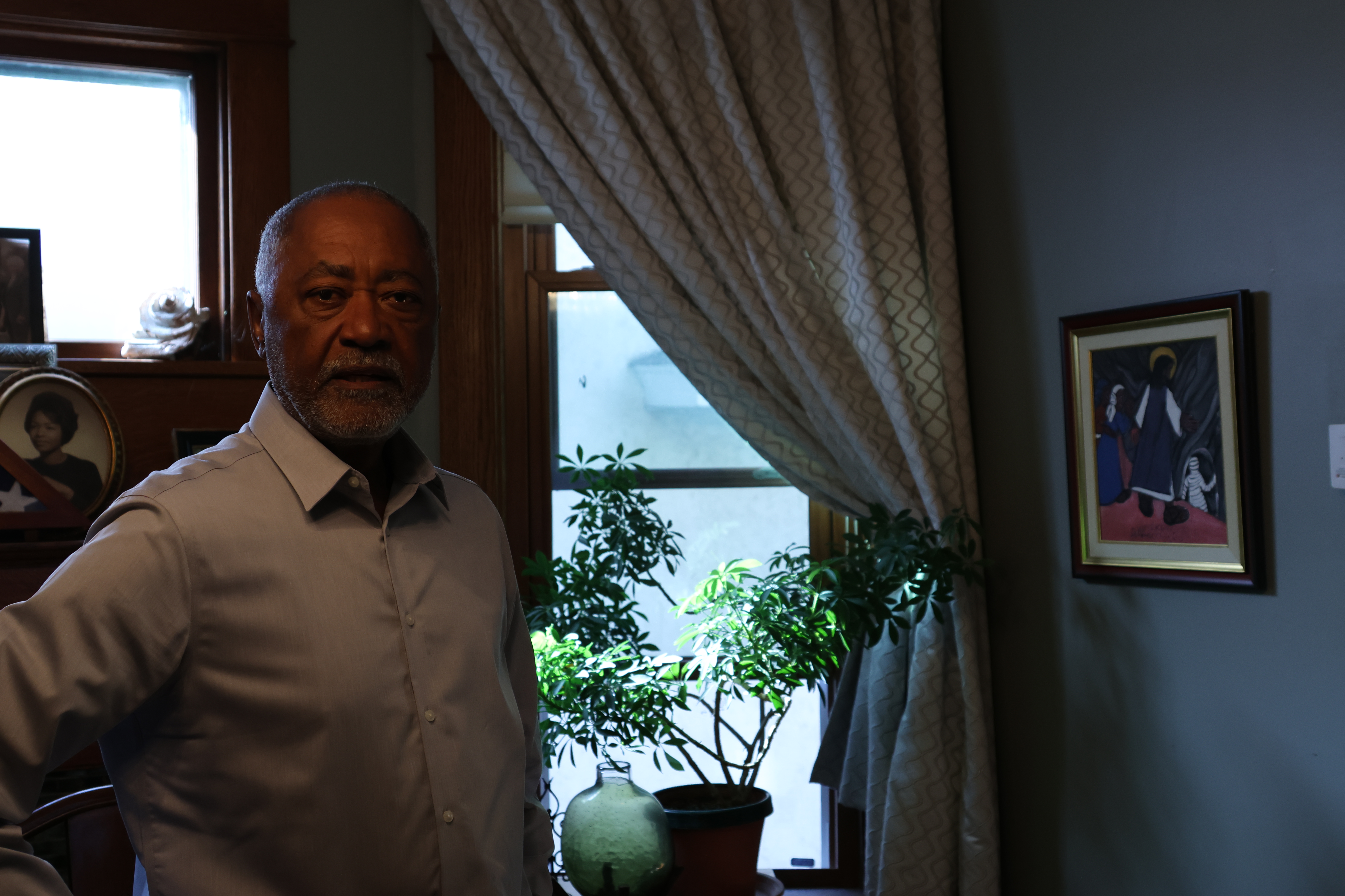 Democratic challenger Don Samuels said people are looking for a more moderate voice who can work across the aisle, on Aug. 8, Minn.. Photo by Gabriel Castilho.